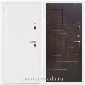Входные двери Роял Вуд, Дверь входная Армада Оптима Белая шагрень / МДФ 16 мм ФЛ-57 Дуб шоколад