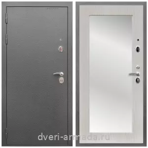 Входные двери 960 мм, Дверь входная Армада Оптима Антик серебро / МДФ 16 мм ФЛЗ-Пастораль, Дуб белёный