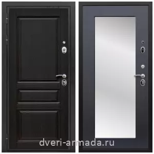 Белые двери с зеркалом, Дверь входная Армада Премиум-Н МДФ 16 мм ФЛ-243 / МДФ 16 мм ФЛЗ пастораль Венге