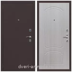 Входные двери Беленый дуб, Дверь входная Армада Комфорт Антик медь / ФЛ-140 Дуб белёный