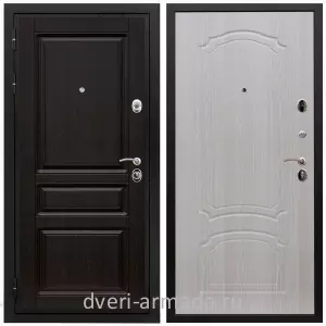 Двери МДФ для квартиры, Дверь входная Армада Премиум-Н ФЛ-243 Венге / ФЛ-140 Дуб беленый