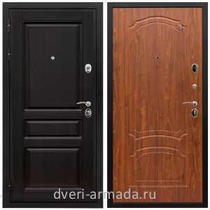 Входные двери МДФ с двух сторон, Дверь входная Армада Премиум-Н ФЛ-243 Венге / ФЛ-140 Мореная береза