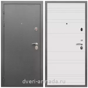 Входные двери 960 мм, Дверь входная Армада Оптима Антик серебро / МДФ 16 мм ФЛ Дуб кантри белый горизонт
