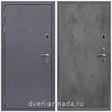 Дверь входная Армада Престиж Антик серебро / МДФ 10 мм ФЛ-291 Бетон темный