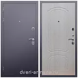 Дверь входная Армада Люкс Антик серебро / МДФ 6 мм ФЛ-140 Дуб беленый с хорошей шумоизоляцией квартирная