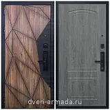 Умная входная смарт-дверь Армада Ламбо Kaadas S500 / ФЛ-138 Дуб Филадельфия графит