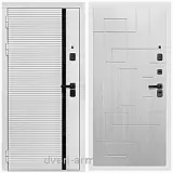 Дверь входная Армада Каскад WHITE / ФЛ-57 Белый жемчуг